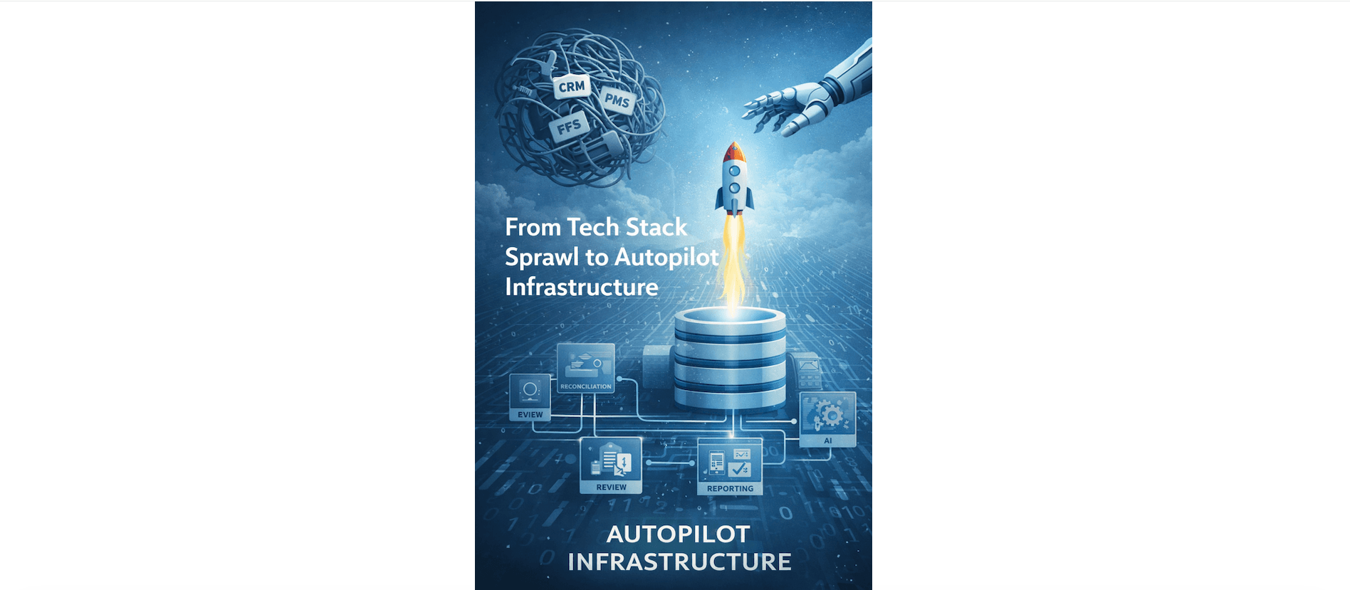 From Tech Stack Sprawl to Autopilot Infrastructure - Blog post thumbnail